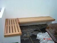 bespoke hardwood bench